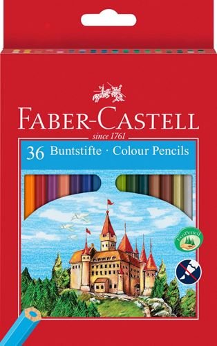 Kredki ołówkowe, 36 kolorów Faber-Castell