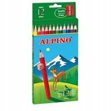 Kredki ołówkowe cedrowe Classic, 12 kolorów ENPAP