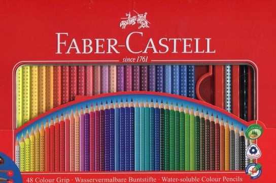 Kredki ołówkowe, Grip, 48 kolorów Faber-Castell