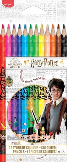 Kredki ołówkowe, Harry Potter, 12 kolorów Maped