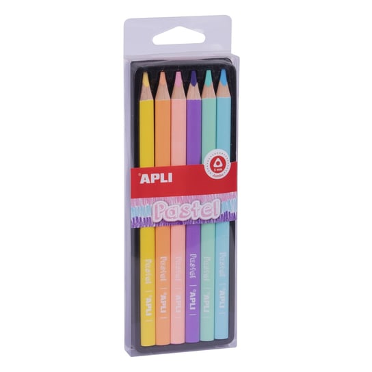 Kredki ołówkowe Jumbo Apli Kids - Pastel APLI Kids