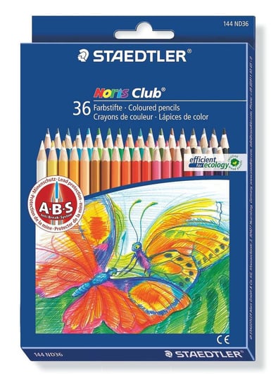 Kredki ołówkowe, Noris Club, 36 kolorów Staedtler