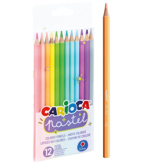 Kredki Ołówkowe Pastelowe Cari Carioca