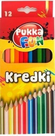 Kredki ołówkowe, Pukka Fun, 12 kolorów Pukka Pad