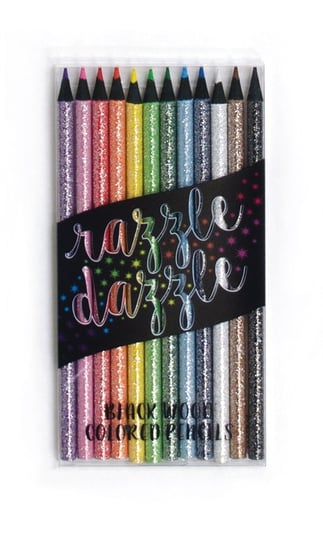 Kredki ołówkowe, Razzle Dazzle, 12 kolorów Kolorowe Baloniki