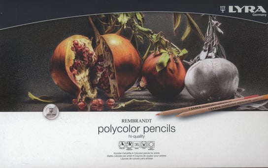 Kredki ołówkowe, Rembrandt Polycolor, 36 kolorów Koh-I-Noor