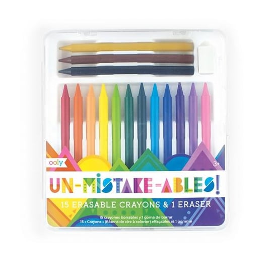 Kredki ołówkowe, Unmistakables, 15 kredek + gumka Kolorowe Baloniki