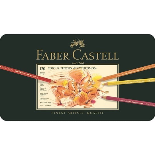 Kredki polychromos 120 kolorów Faber-Castell 110011 FC Faber-Castell