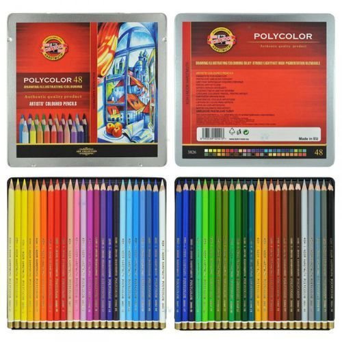 Kredki Polycolor, 48 kolorów Koh-I-Noor