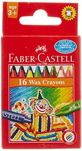 Kredki świecowe, 16 kolorów Faber-Castell