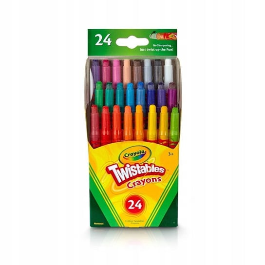 - Kredki świecowe Twistables 24 kolory Crayola Crayola