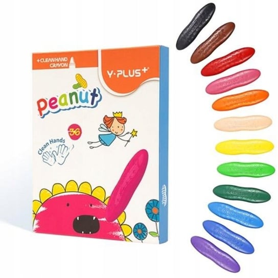 Kredki świecowe Y-Plus 36 szt. Y-Plus