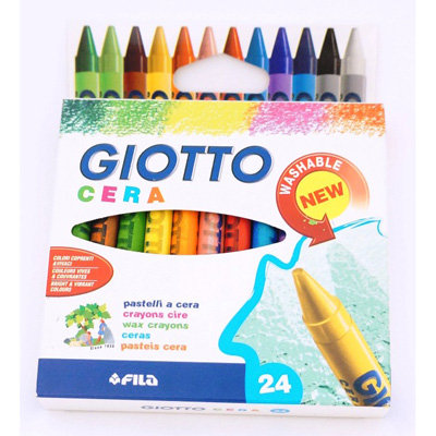 Kredki woskowe, Giotto, 24 kolory GIOTTO