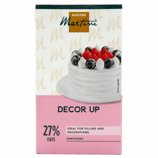 Krem Do Ubijania Śmietanka Decor Up Do Deserów 1L Master Martini