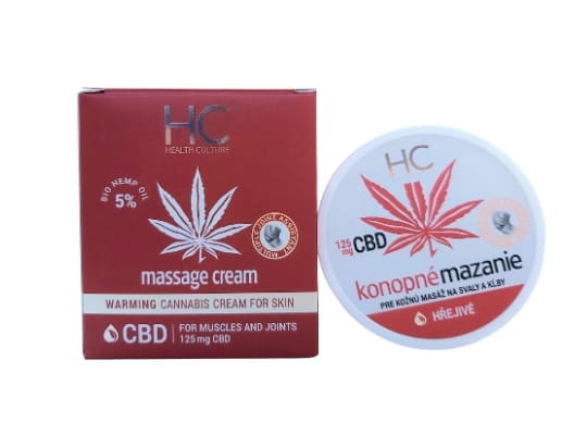 Krem Maść konopna rozgrzewająca z wysoką zawartością CBD 125ml Medicprogress