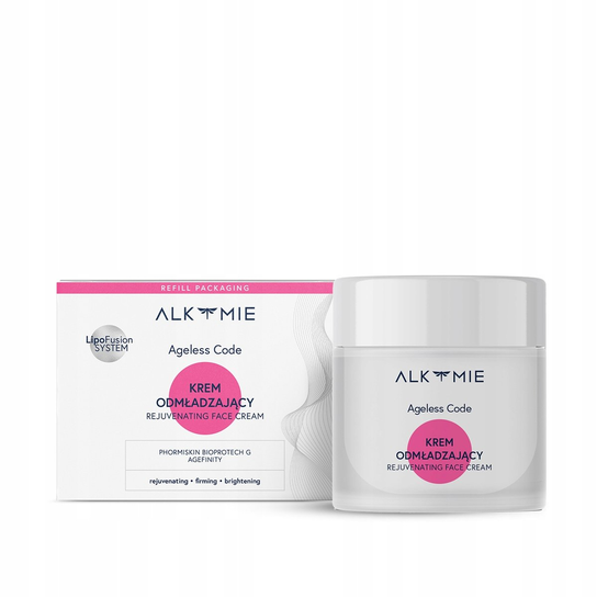 Krem odmładzający, Ageless Code 50ml Alkmie
