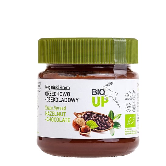 Krem orzechowo - czekoladowy bezglutenowy Bio UP 190 g Bio UP
