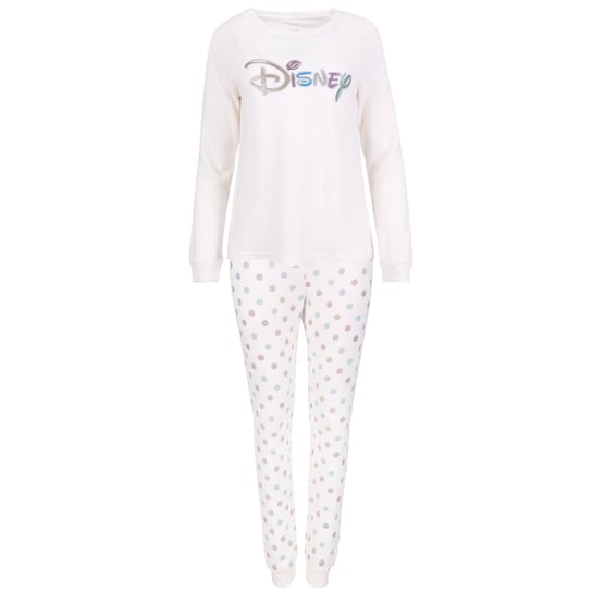 Kremowa sweterkowa piżama z długimi spodniami Disney S sarcia.eu