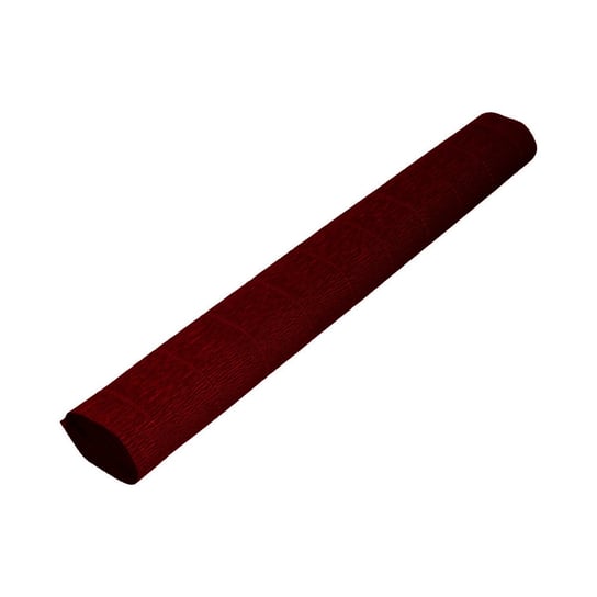 Krepina włoska 180g 50x250 cm czerwony burgund - 583 Cartotecnica Rossi