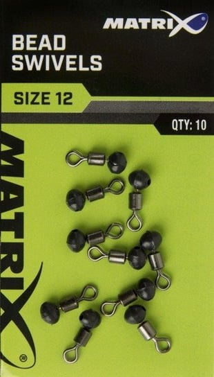 Krętliki Matrix Bead Swivels 12 / 10 szt - 12 Matrix