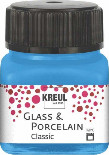 Kreul, farba do porcelany i szkła, light blue, 20 ml Kreul