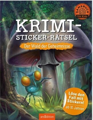 Krimi-Sticker-Rätsel  -  Der Wald der Geheimnisse Ars Edition