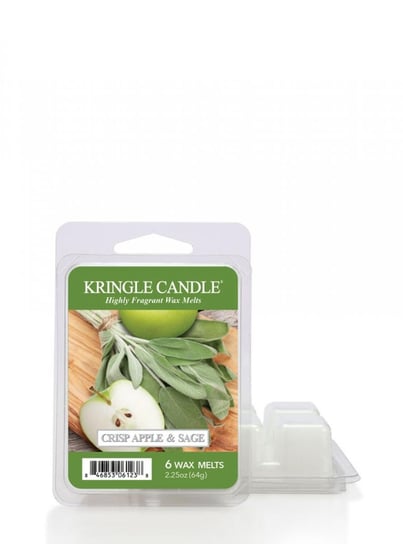 Kringle Candle - Crisp Apple & Sage - Wosk Zapachowy "Potpourri" (64G) Kringle Candle