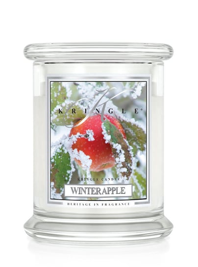 Kringle Candle, Winter Apple, świeca zapachowa, mały słoik, 1 knot Kringle Candle