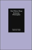 Kritische Philosophie Haag Karl Heinz