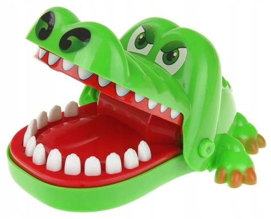 Krokodyl u dentysty, chory ząbek, gra zręcznościowa, SuperZabaweczki SuperZabaweczki