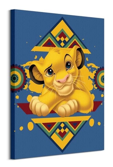 Król Lew Simba - obraz na płótnie Król Lew