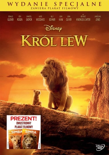 Król Lew (wydanie specjalne z plakatem) Favreau Jon