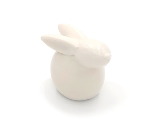 Króliczek Ceramiczny, Biały, 5,5 cm Inny producent