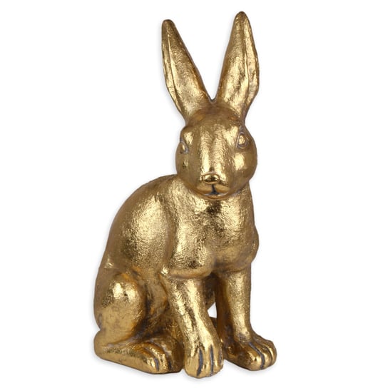 Królik XXL, Easter, Złoty, 50 cm Empik