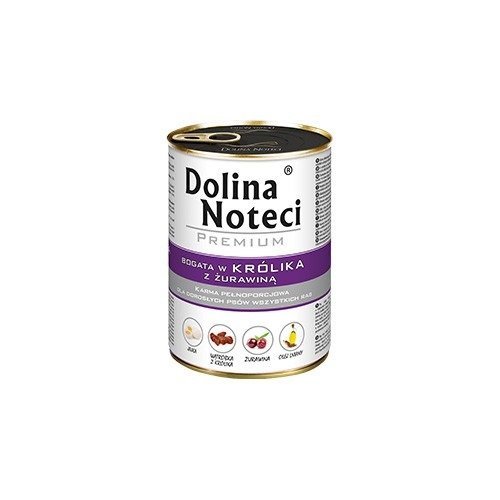 Królik z żurawiną DOLINA NOTECI Premium, 400 g Dolina Noteci