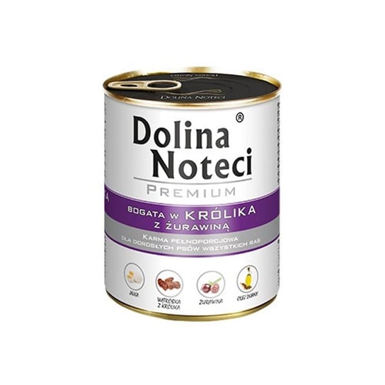 Królik z żurawiną DOLINA NOTECI Premium, 800 g Dolina Noteci