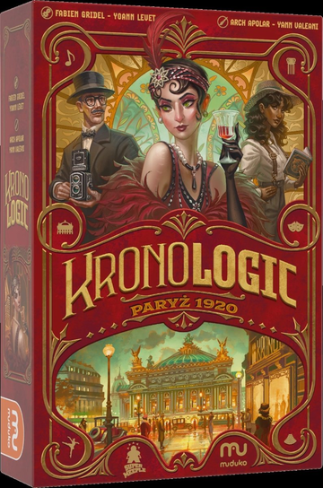Kronologic Paryż 1920, gra planszowa, MUDUKO MUDUKO