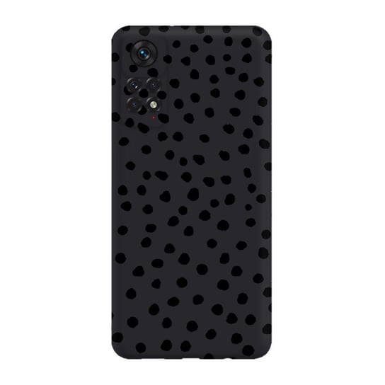 Kropki Boho - Redmi Note 11 Pro 5G Etui Matowe Czarne [Tif 04E] PieceofCase