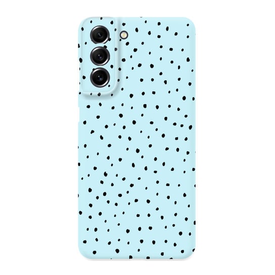 Kropki Tiny Dots  - Galaxy S22 Plus Etui Matowe Błekit [Tif 14E] PieceofCase