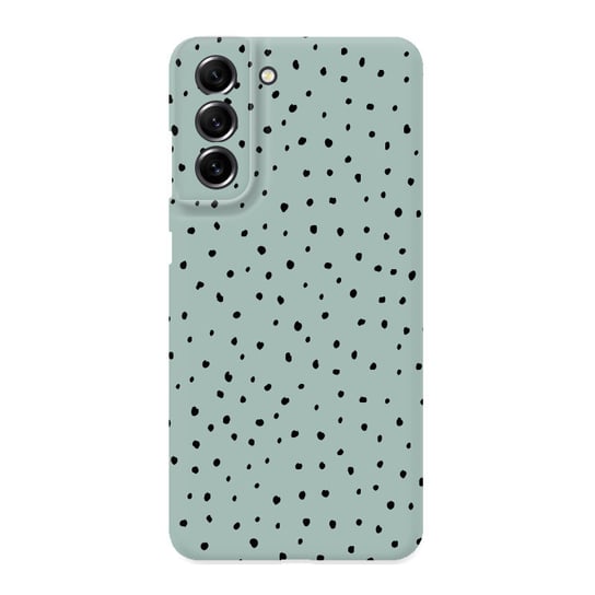 Kropki Tiny Dots  - Galaxy S22 Plus Etui Matowe Szałwia [Tif 14E] PieceofCase