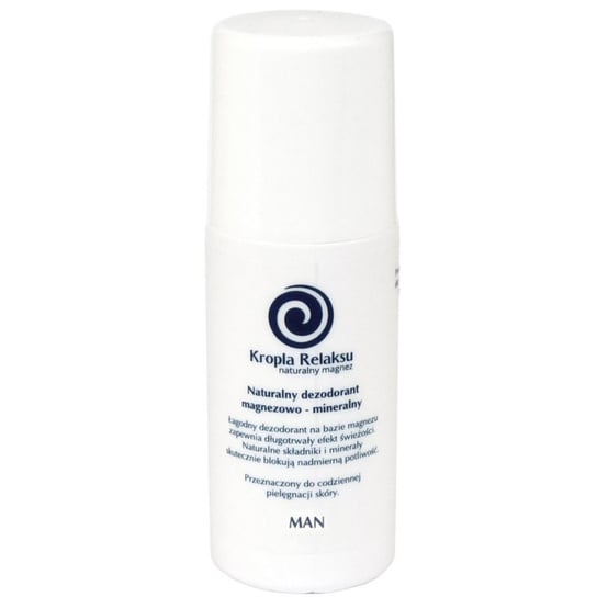 Kropla Relaksu, naturalny dezodorant magnezowo-mineralny dla mężczyzn, 60 ml Kropla Relaksu