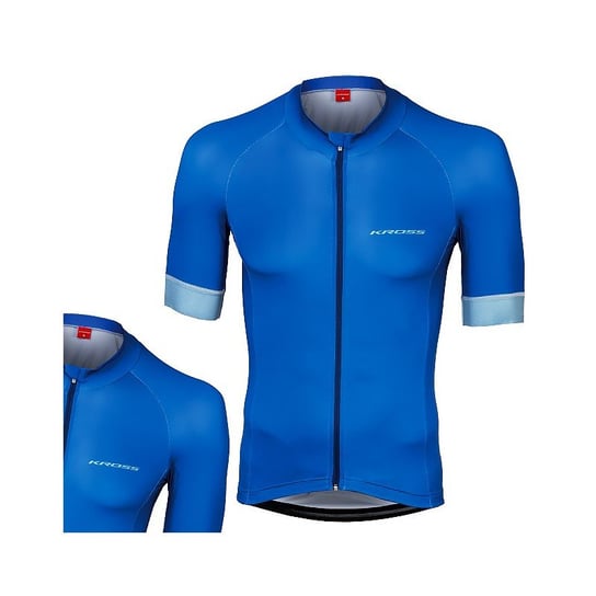 Kross, Koszulka rowerowa, PAVE, niebieski, rozmiar M Kross