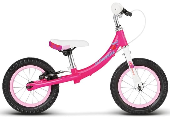 Kross, rower biegowy Kid Mini, różowy połysk Kross
