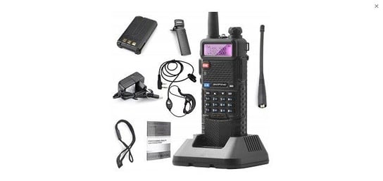 Krótkofalówka Baofeng UV-5R HTQ 3800mAh PMR Radio, Walke Talke, FM radio Baofeng