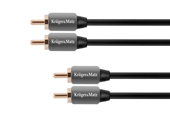 Kruger&Matz Km0305 Kabel 2Rca-2Rca 1.8M Krüger&Matz