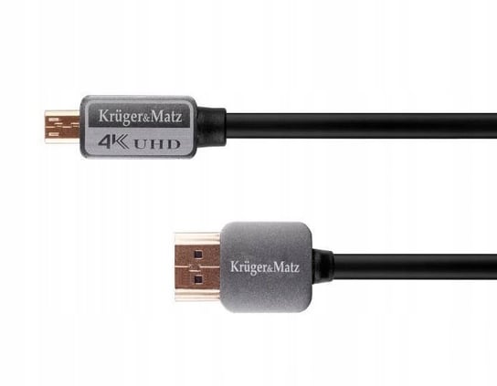 KRUGER&MATZ KM0327 kabel HDMI - micro HDMI wtyk-wtyk (A-D) 1.8m Zamiennik/inny