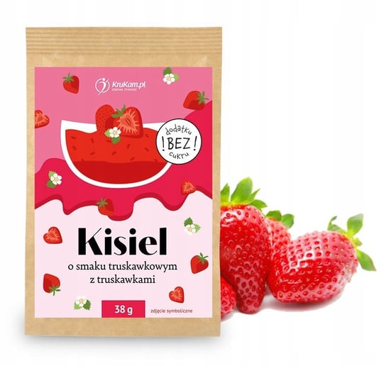 Krukam Kisiel Truskawkowy 38G KRUKAM