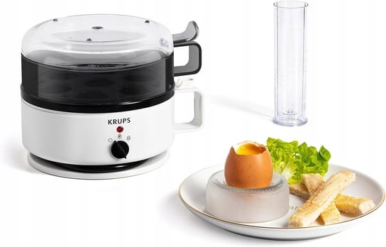 Krups Ovomat EG233115 garnek do gotowania jajek, na 7 jajek KRUPS