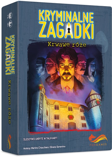 Kryminalne zagadki: Krwawe róże, gra logiczna, FoxGames FoxGames