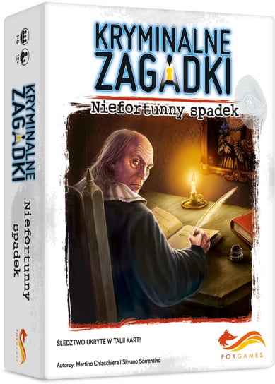 Kryminalne zagadki: Niefortunny spadek, gra logiczna, FoxGames FoxGames